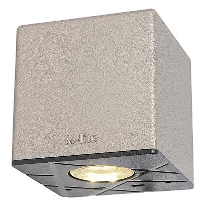 In-lite CUBID Wall 12V-0.5W LED Alu Rose Silver