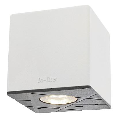 In-lite CUBID Wall 12V-0.5W LED Alu White