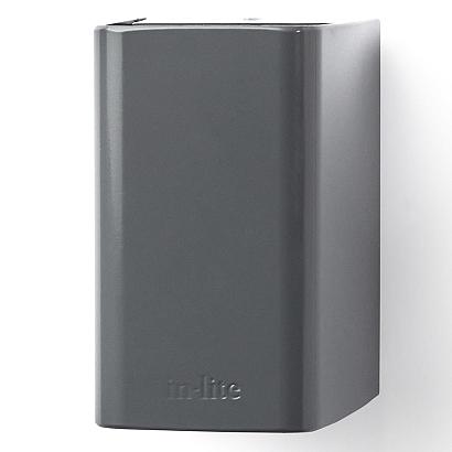 In-lite Ace Down Wall Flat Grey 12V-3W LED WW