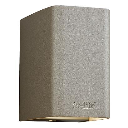 In-lite Ace Down Wall RoseSilver 12V-3W LED WW