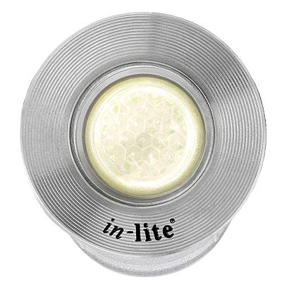 In-lite Hyve 22 RVS Integrated 12V-0.25W LED RVS 22mm WW