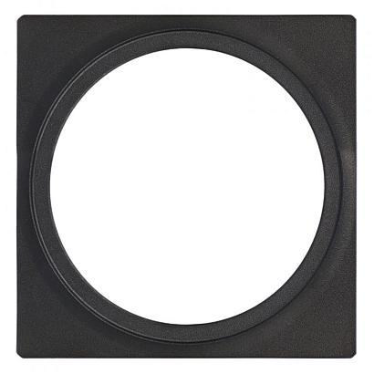 In-lite PLATE 1 Black 75x75mm