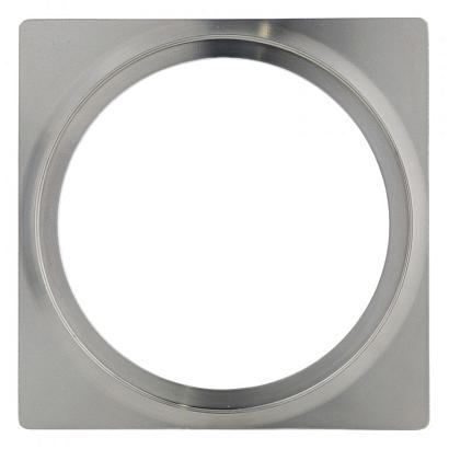 In-lite PLATE 1 Stainless Steel 75x75mm