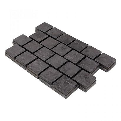 Plazza Kassei 15x15x6 cm Basalt