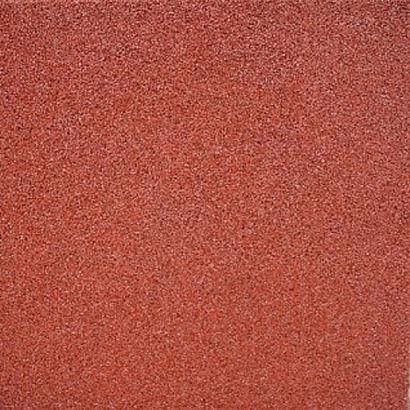 Rubbertegel 50x50x4.5 cm Rood met pen en gat verbinding