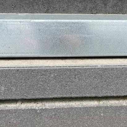 Infinito Comfort Boordsteen 6x20x100 cm Medium Grey