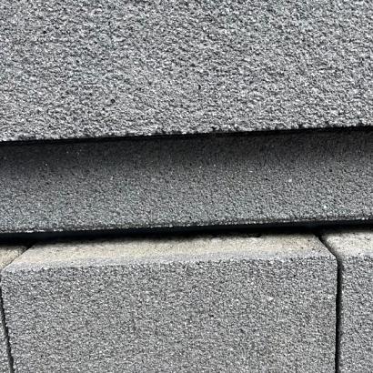 Infinito Texture Boordsteen 6x20x100 cm Medium Grey