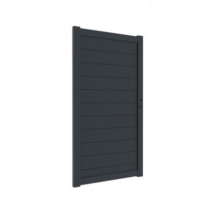 Boston aluminium poortframe Antraciet zonder vulling 120x183cm RAL7016 - 2697
