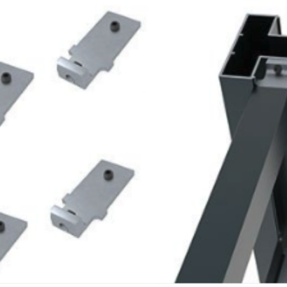 Boston-set van 4 connectors v. U-lijsten - 2645