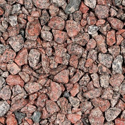 Granietsplit rose-rood (Granito Rosso) split 8-16mm 20kg