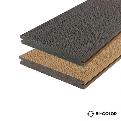 WPC terrasplank Vintage Lunar Grey - Cedar  23x210x5000mm Massief 2859-500