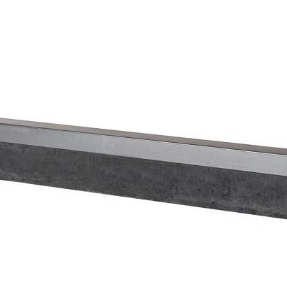 U-profiel gelijkzijdig opsluitband 6 cm - 300x6,4x4,57/4,57 cm Verzinkt