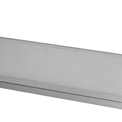 Kantopsluiting Double (flg) 300x10 cm Verzinkt