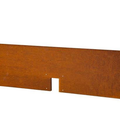 Kantopsluiting Double 300x10 cm Corten