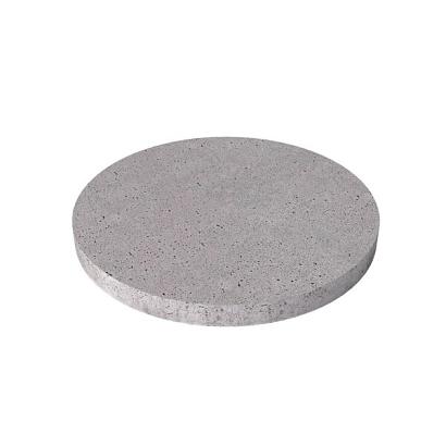 Schellevis tegel Rond 100 cm 8 cm dik Grijs