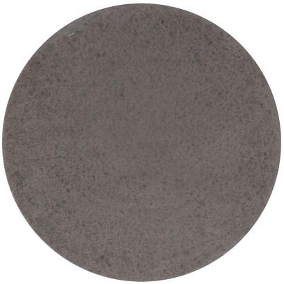 Schellevis tegel Rond 100 cm 8 cm dik Antraciet