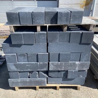 Restpartij Stapelblok Linia-Patio Strak Antraciet 60x15x15 cm - beschadigd