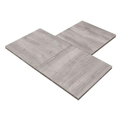 GeoCeramica 60x60x4 cm Timber Grigio  -  Uitlopend