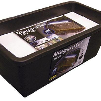 Restpartij Waterval Niagara-30  LED RVS inbouw 30 cm set compleet (uitlopend) OW2018