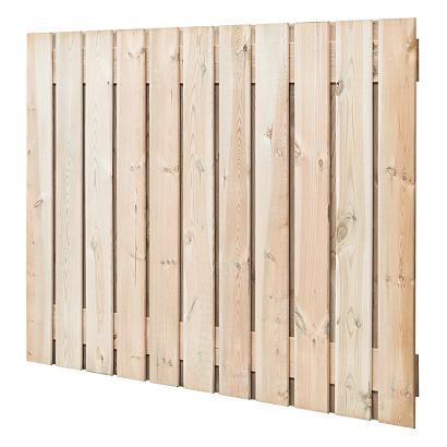 Scherm Recht 23-planks rvs geschroefd 180x130cm (bxh)