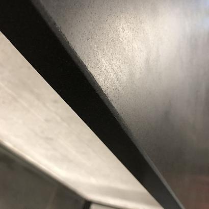 Vijverrand Imperial Black gezoet met facet 3x25x100 cm N