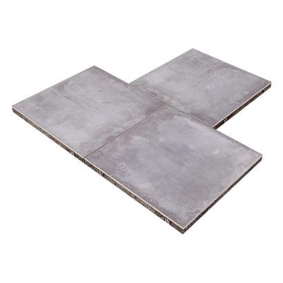 GeoCeramica 60x60x4 cm Concreet Black