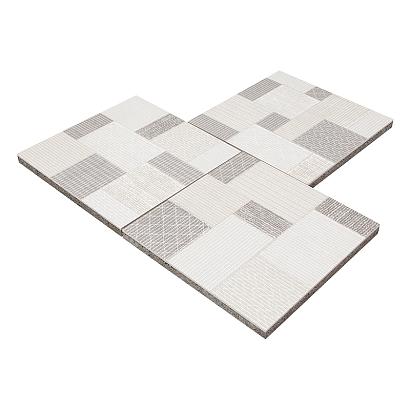 Restpartij GeoCeramica Design 60x60x4 cm Canvas Boucle Patchwork