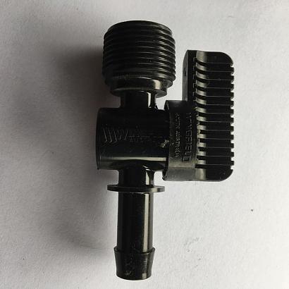 Slangkraan met schroef 3-4 buiten 12mm