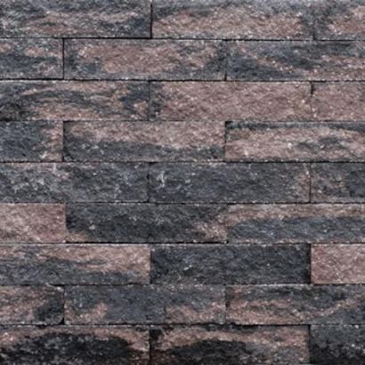 Wallblock Split 12x12x30cm Brons
