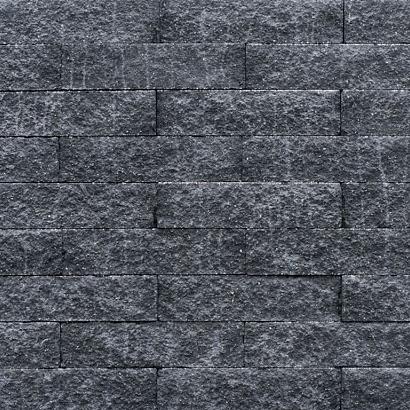 Wallblock Split 12x12x30cm Antraciet