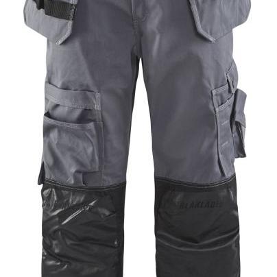 Restpartij Vloerleggersbroek 150518609499C46 Grijs-Zwart mt. C46 (verkleurd) OW2018