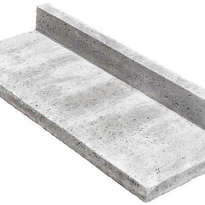 Schellevis Traptreden 100x40x15 cm (L-model) grijs