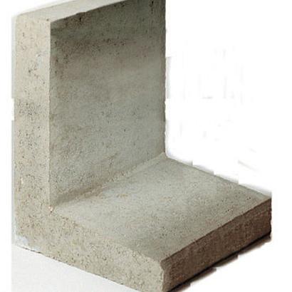 L-element 40x40x40 cm Grijs