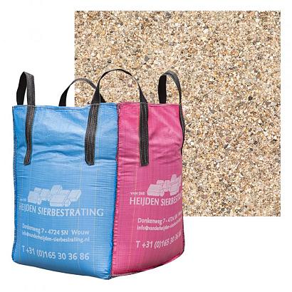 Brekerszand beige in minibigbag 0-3 mm MO (500 kg)