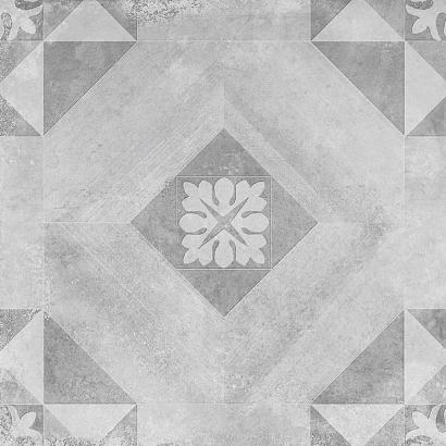 GeoCeramica 60x60x4 cm Symbol Block Smoke