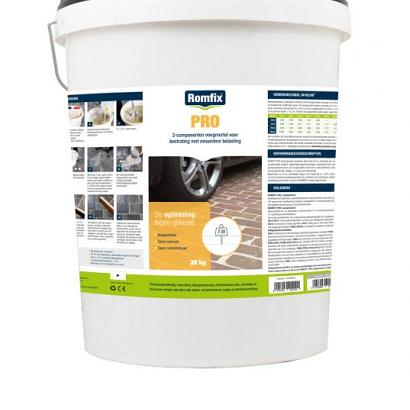 Romfix Pro Voegmiddel 25 kg Basalt