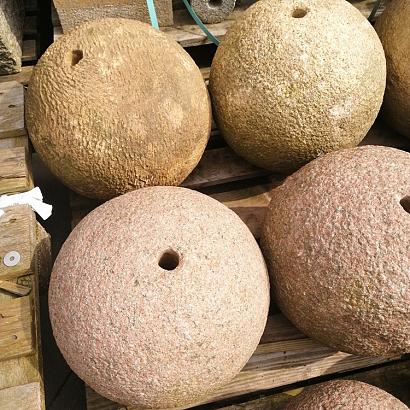 Restpartij Borrelsteen Chinees Graniet diverse kleuren Ø 40 cm (Uitlopend) OW2019
