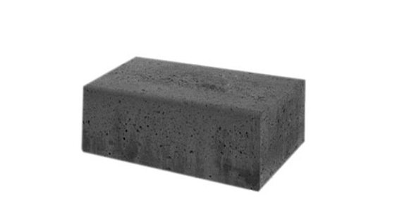 Schellevis Halve traptreden 50x40x20 cm (massief) antraciet