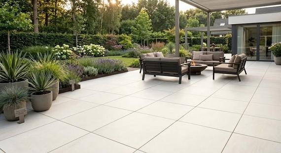 Douglas en Jones - One by One Cementi 100x100x3 cm Ecru