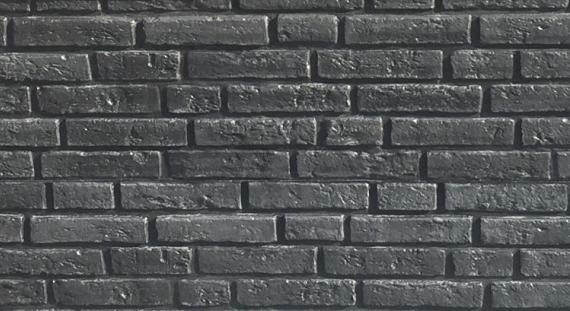 Betonplaat Dubbelzijdig Klassiek steenmotief 184x36x4.8cm Grijs