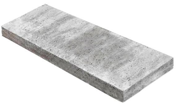 Schellevis opsluiting (gewapend) 100x20x5 cm grijs