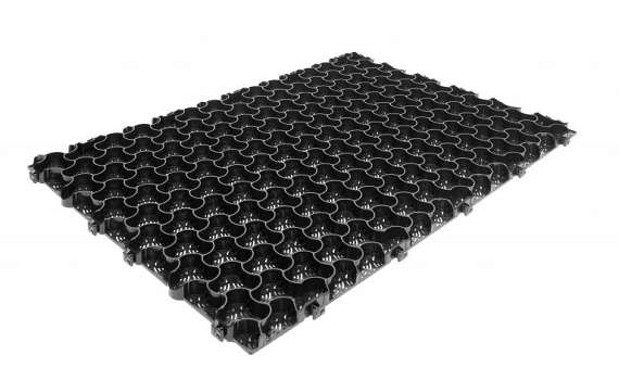 Multidal Black grind-grasplaat 113.2x78.3x3 cm (1 plaat = 0.89 m<sup>2</sup>)