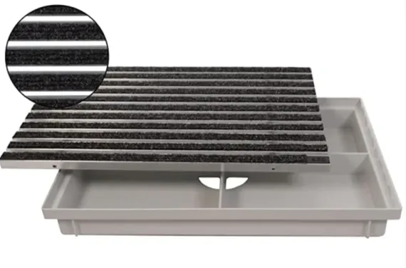 Aco Schoonloperonderdeel PP. 600x400mm