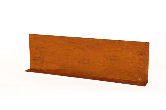 Kantopsluiting Stroke (flg) 300x10 cm Corten