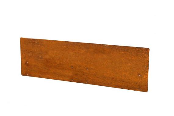 Kantopsluiting Stroke 300x16,5 cm - Corten