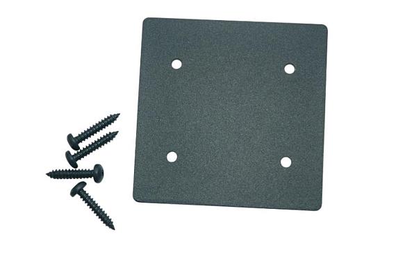 Alu Paalkap 90x90 mm Antraciet RAL7016 tbv IdeAl en SeriAl scherm - 1233