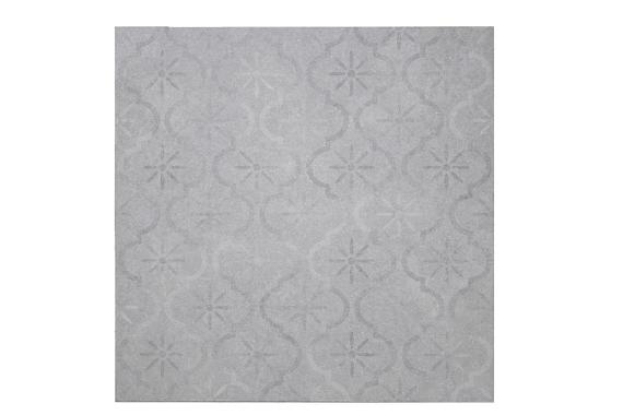 GeoCeramica 80x80x4 cm Impasto Grigio Decor