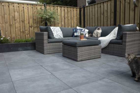 GeoCeramica Entree  80x80x4 cm Fumato Mezzo