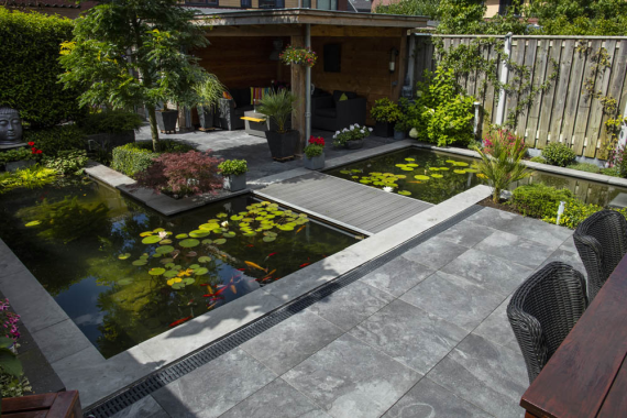 GeoCeramica 60x60x4 cm Marmostone Black