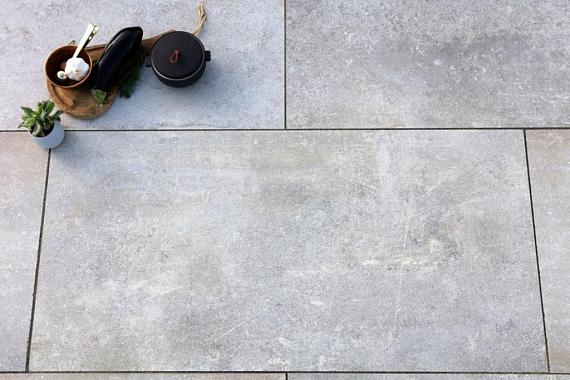 GeoCeramica 60x120x4 cm Chateaux Taupe